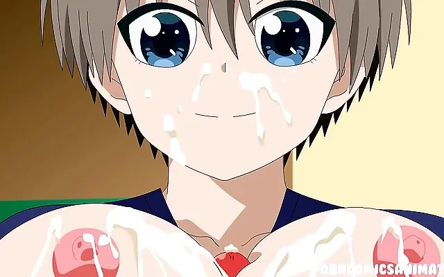高h 日本少妇 +久久 高清视频 Straddles Hana Uzaki's wild ride with big cock in steamy anime hentai