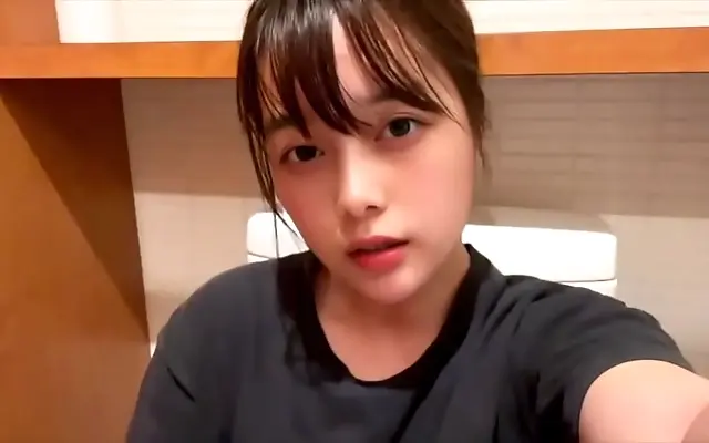Office break turns steamy as lovely Japanese girl pleasures herself quietly