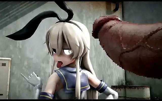 Two Girls Explore Forbidden Desires in Kankore Style Hentai MMD