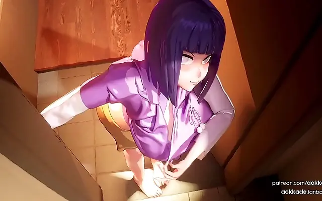 Hinata's Steamy Surprise Encounter