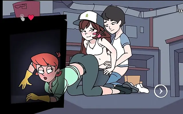 Frenzied Sex Animations at Camp Pinewood