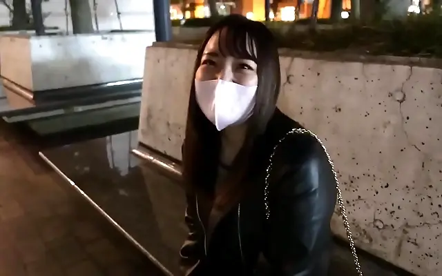 Young Japanese wife rides hard in bedroom with wild lust and G cup tits