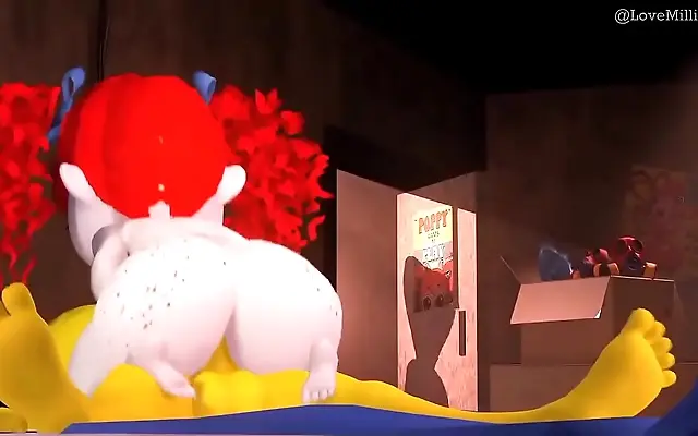 Two hot anime lovers dive into wild 3D animated passion