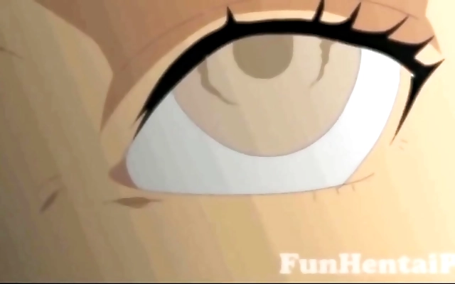 Two hot anime moments with Hinata in a steamy double creampie fantasy