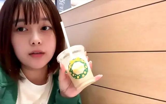 Two women nearly catch each other pleasuring themselves in the restaurant toilet