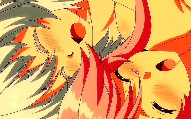 Two anime lovers reignite their passion in a steamy magical encounter