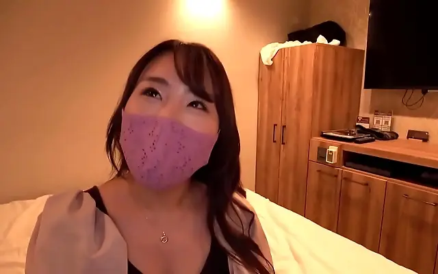 Rides hard with full natural tits and tight pussy on display
