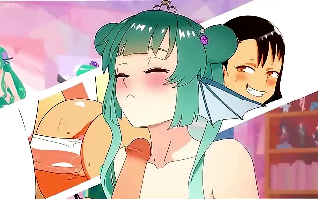 Charged fantasy unfolds in sultry anime passion