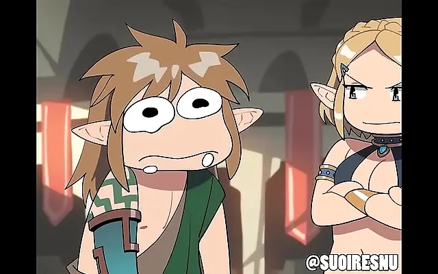 Cumming With The Hero Link In His Sexy Kingdom Adventure