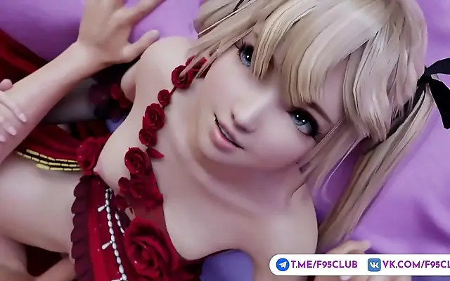 In a mystical anime world Marie Rose seduces with her cute Asian charm