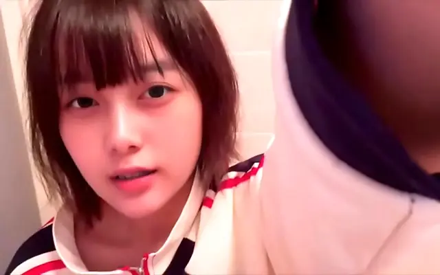 Bathroom steam rises as she teases herself to climax after climax with mom nearby