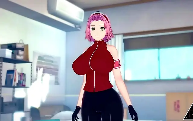 In the bedroom with sakura naruto uncensored teen blowjob creampie action