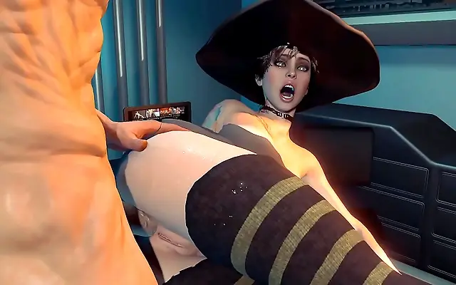 Her Halloween Night Unleashed in 3D Anime Hentai Uncensored