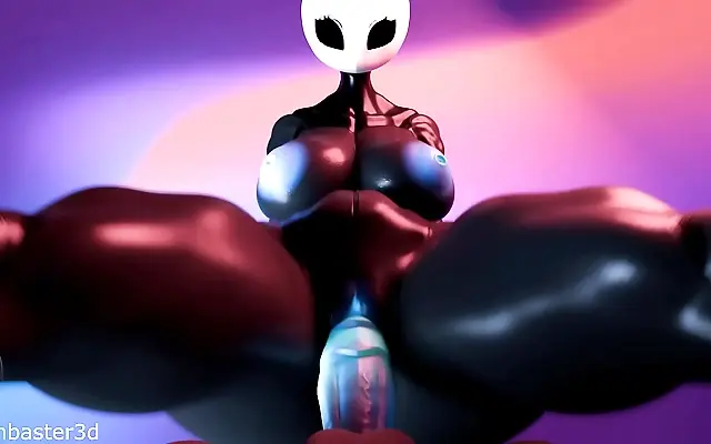 Horny Hollow Knight Takes On Big Boobed Anal Action