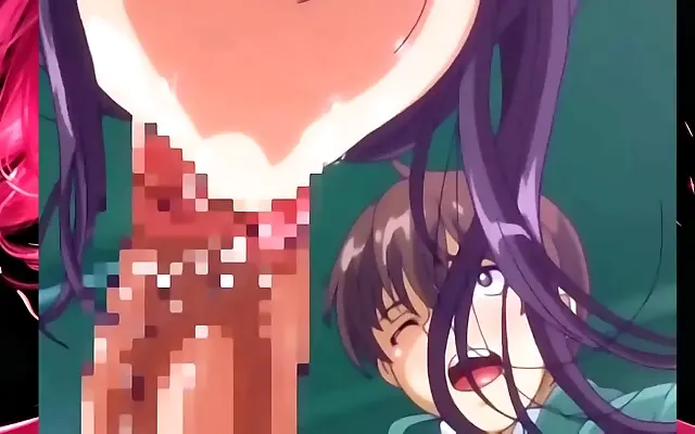 Kitchen creampie with anime beauty in hardcore hentai action