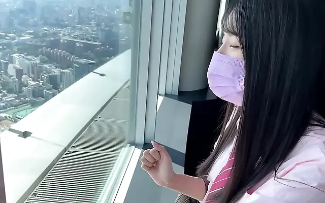 亚洲一级 一卡 女子 日产 Office Schoolgirl Tempts Older Man with Tight Pussy Thrills