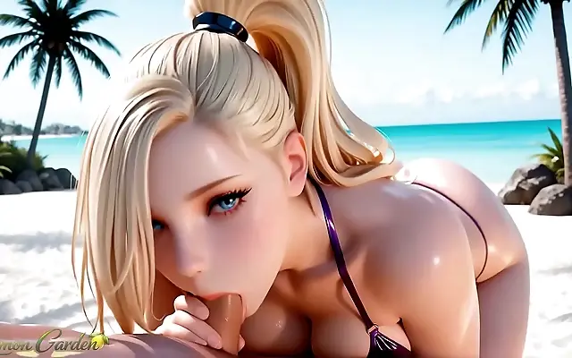 Ino Yamanaka's Steamy Summer Encounter Naruto 3D Fantasy
