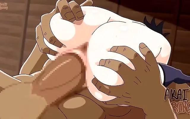 Sarada Seducing with Her Big Ass and Black Cock