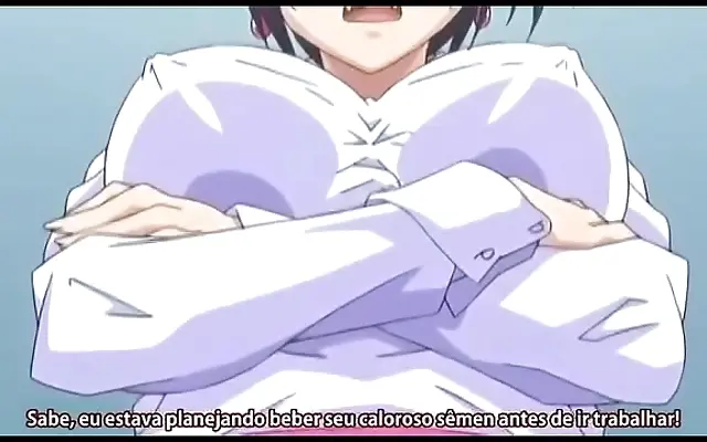 片18 妇荡乳 无码AV在线 Beneath the Desk Big Boobed Anime Chick Oshaburi Announcer