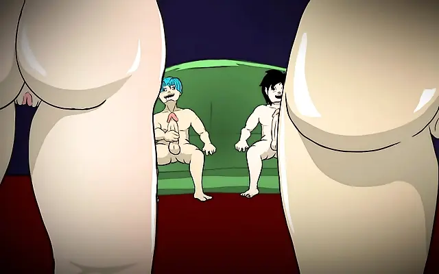 ChiChi and Bulma trade passionate kisses in a steamy DragonBall momswap