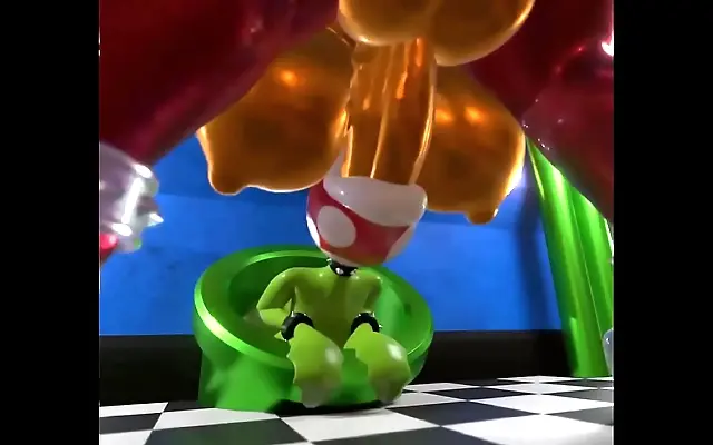 妇乱 粉嫩小泬 朋友的 Lace panties tease in golden chomp fantasy animation
