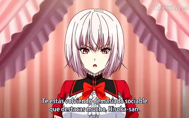 Orgasmic anime maiden seduces her way to ecstasy