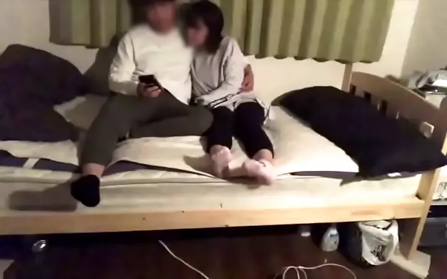She moaned through our first deep blowjob after weeks apart, shy no more