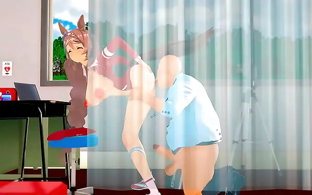 Sensual Massage Session in the Health Room
