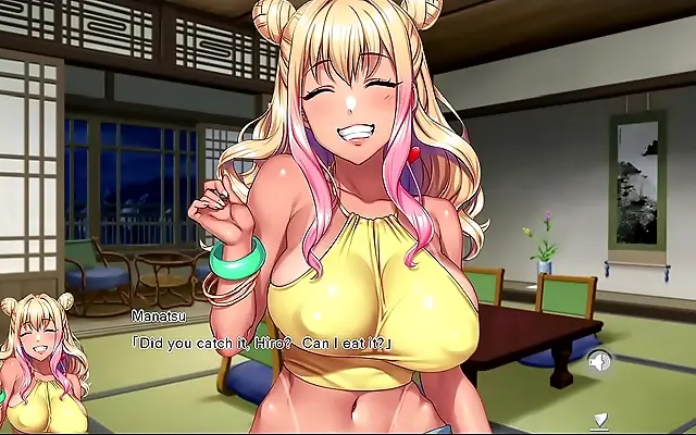 Three way anime anal fun with seductive manatsu revealed