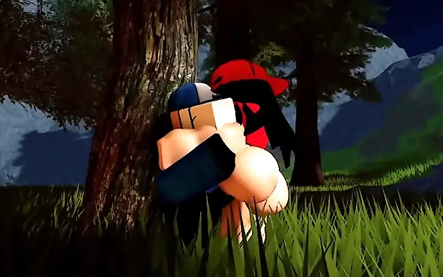 Busty 3D Teen in Sexy Outfit Gets Pounded by Huge Cock in Public Park