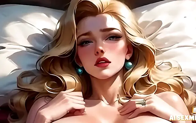 欧美三级 影院在线观看免费 男生 Blonde Demon Milf Takes Passionate AI Lover to the Edge in 3D