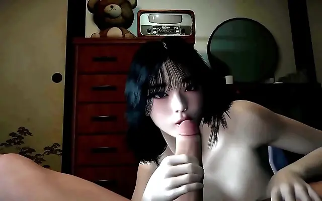 欧美成 双乳 污的 Korean Wife Takes on Big Cock in naughty 3D Hentai POV Action