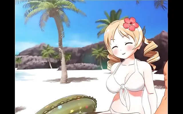 Mami Madoka seduces you on the bed in 3D hentai ecstasy