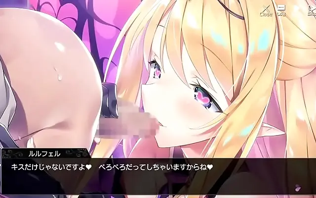 做爰H 国内 AV无码 +欧美 Close-up on Midnight Girls Lulu Fel in Steamy Hentai Game Action