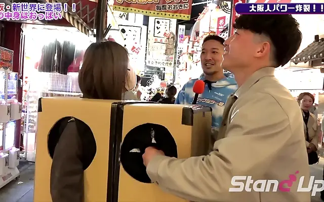 Two eager lovers explore the mystery inside the Shinsekai box