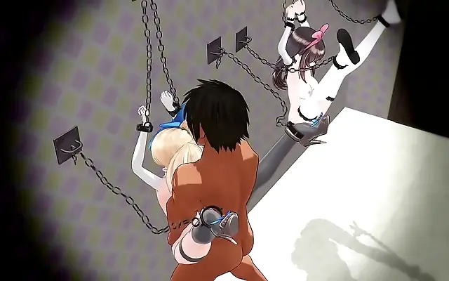 Sultry VTuber Mirage Explodes in Ecstasy 3D Hentai MMD