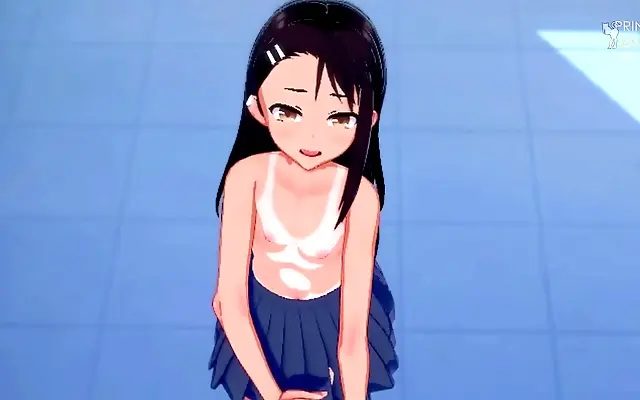 After school Nagatoro-san teases and sucks you off