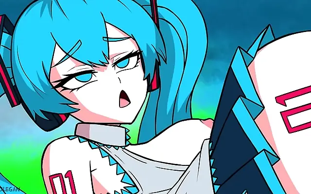 Hatsune Miku sin censura follando anal con pasi&oacute;n en anime