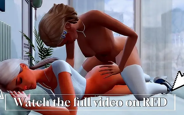 Silk lingerie tease ignites forbidden stepmom fantasy in steamy anime seduction