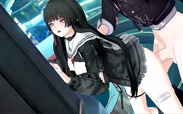 人伦 欧美乱 青青 免费观看电视剧大 Rover and Chisa's steamy 3D encounter under moonlit waves