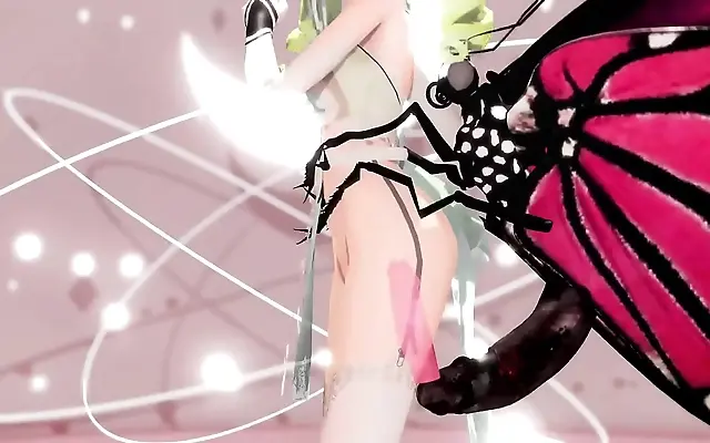 国产真人 久久AV 码久久久 Miku Dances Off Her Sexy Outfit for Intense 3D Hentai Creampie Action