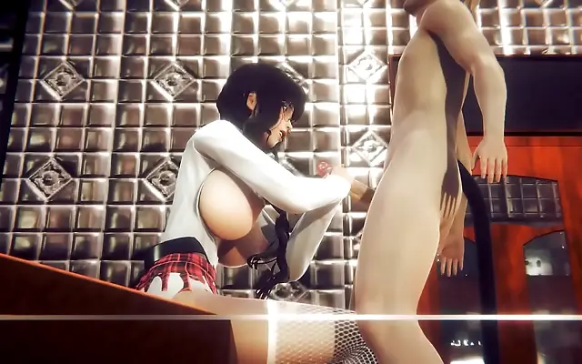 Karen Gives Intense 3D Blowjob and Handjob in Japanese Hentai Uncensored