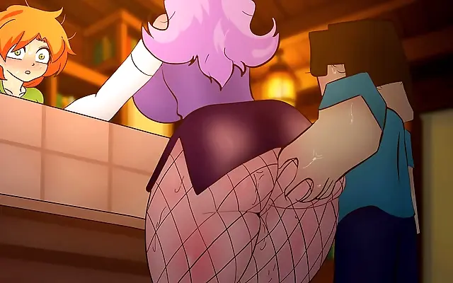 A片在线观看 中日 荫蒂被 A片久久 3D Hentai Demon Girl Teases Curvy Shop Visitor with Giant Tits