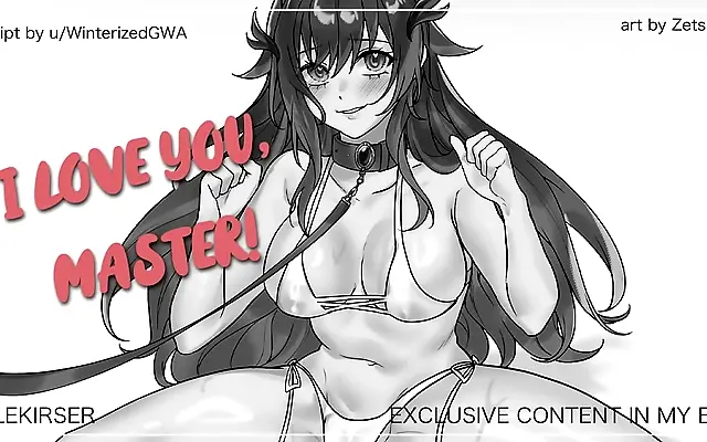 Wolfgirl In Heat Whispers Sweet Nothings AS She Wants You To Breed Her