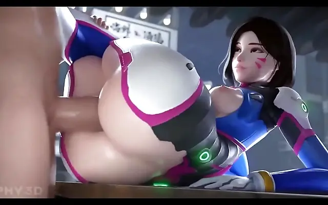 Sunlit 3D Overwatch Sex Dva Mercy Kiriko Toy Play