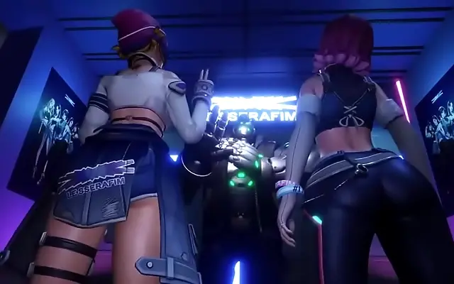 Kirikou and D.va Heat Up for Their Ticket Ride