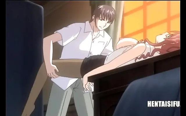 少妇人 荡乳 久久人 Rides hard through every classmate in ruthless hentai fantasy