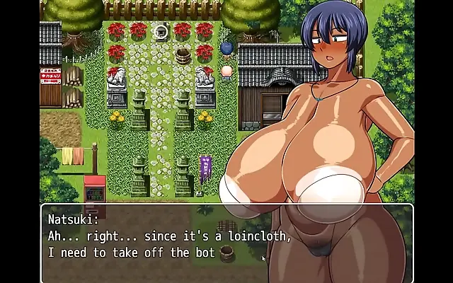 成人在线观看 把腿 少妇大 Bathroom Encounter Natsuki Gets Surprised by the Village Chief