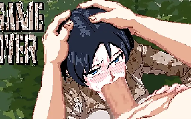 Soldier's Surrender Japanese Hentai Game Full Gallery Blowjob Action