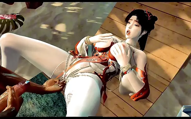 震蛋 一本道 a在线 的人 Hou Ling Er Goddess Awakens 3D Hentai Big Tits Asian Blowjob Creampie